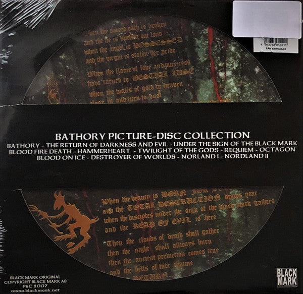 Bathory : The Return...... (LP, Album, Pic, RE)