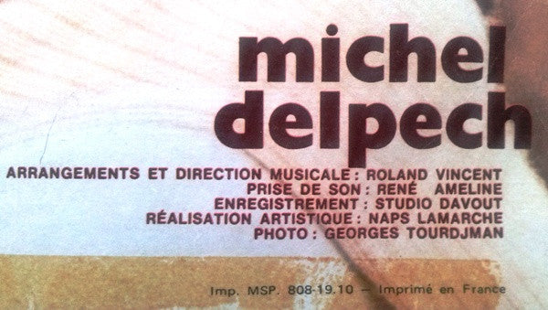 Michel Delpech : Le Blé En Herbe (7", Single)