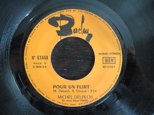 Michel Delpech : Le Blé En Herbe (7", Single)