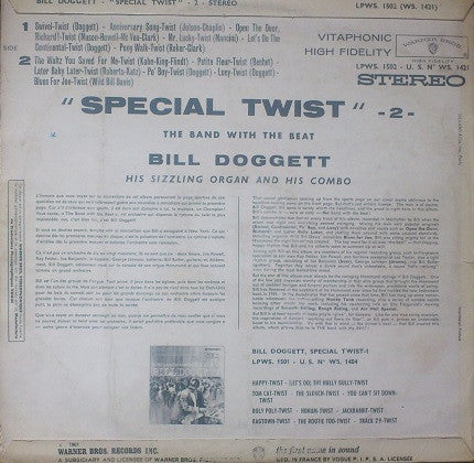 Bill Doggett Combo : The Band With The Beat (LP, Album)