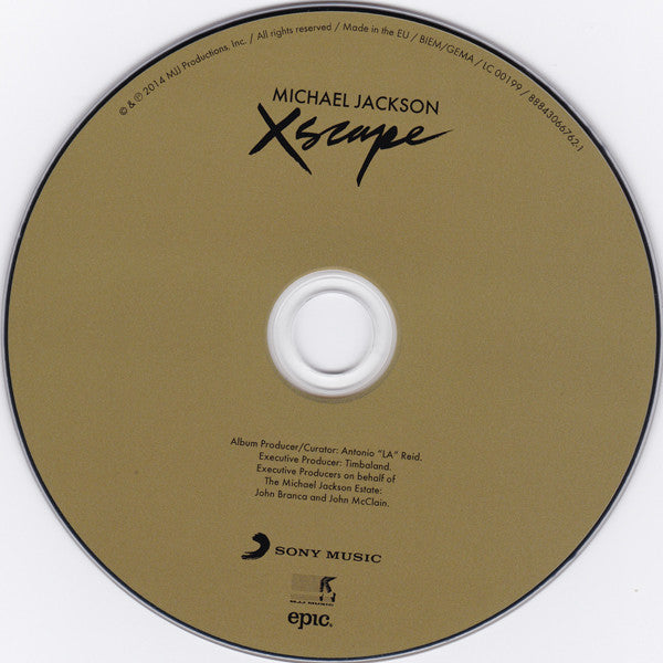 Michael Jackson : Xscape (CD, Album + DVD-V, Copy Prot., NTSC + Dlx, Dig)