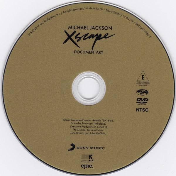 Michael Jackson : Xscape (CD, Album + DVD-V, Copy Prot., NTSC + Dlx, Dig)
