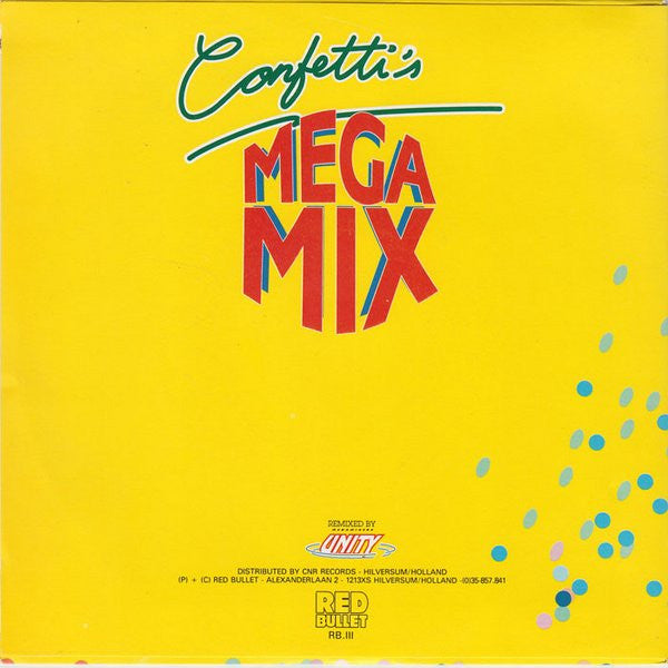 Confetti's : Megamix (7", Single)