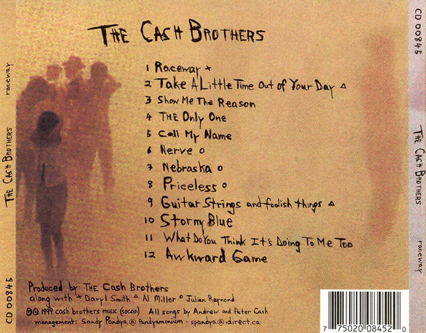The Cash Brothers : Raceway (CD, Album)
