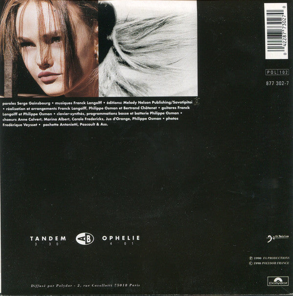Vanessa Paradis : Tandem (7", Single)