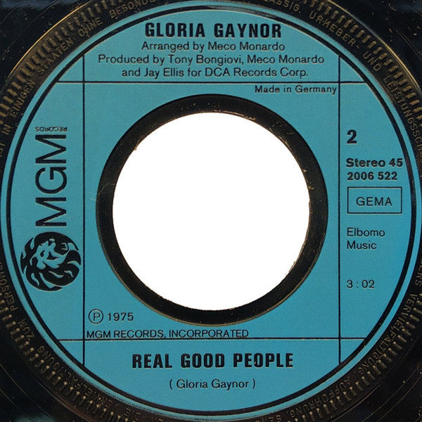 Gloria Gaynor : Walk On By (7", Single)