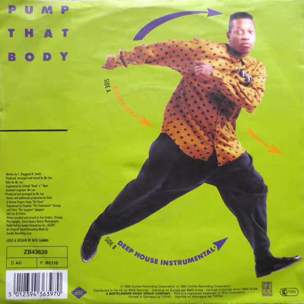 Mr. Lee : Pump That Body (7", Single)