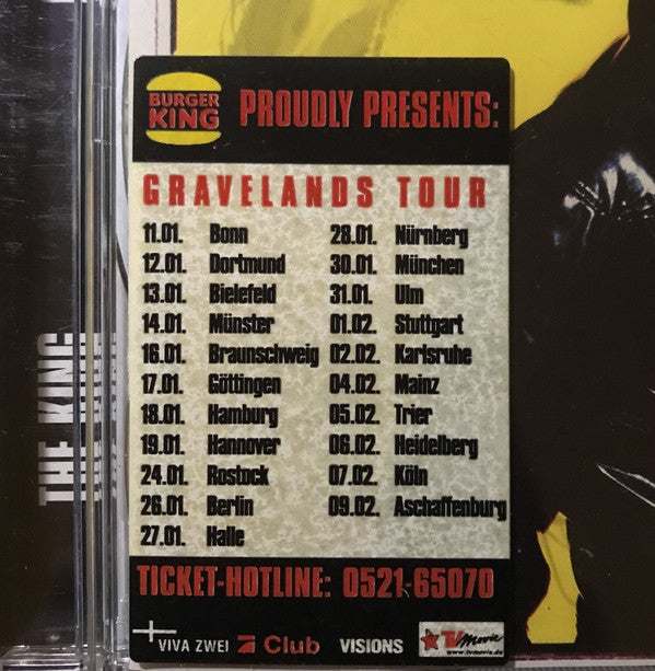 The King (3) : Gravelands (CD, Album)