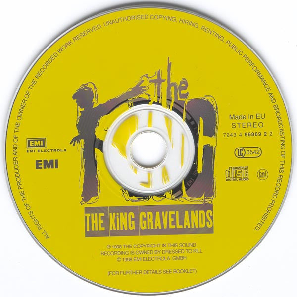 The King (3) : Gravelands (CD, Album)