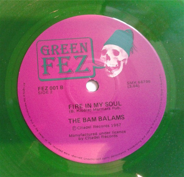 The Bam Balams : Surfin' In The Swamp (7", Single, Gre)