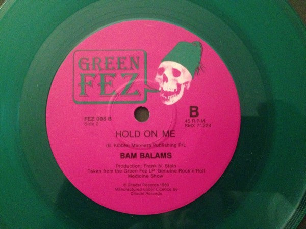 The Bam Balams : Surfin' In The Swamp (7", Single, Gre)