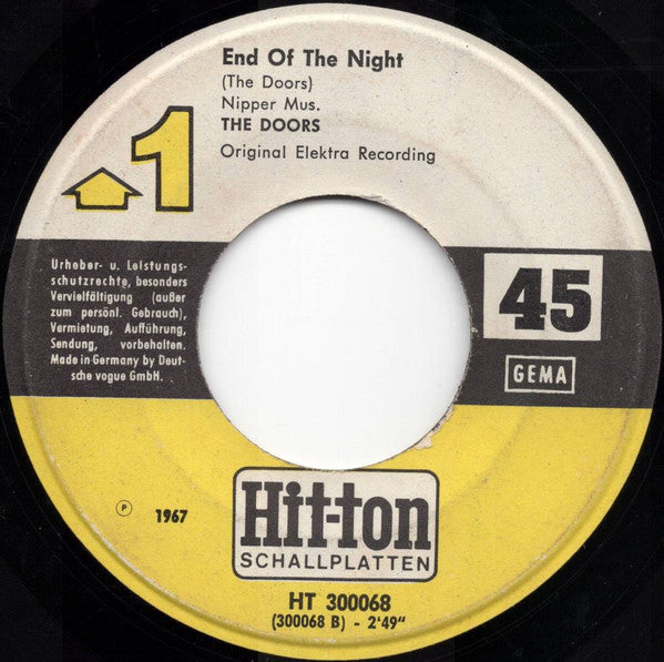 The Doors : Break On Through (7", Single)