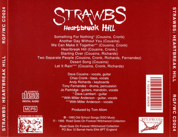 Strawbs : Heartbreak Hill (CD, Album)