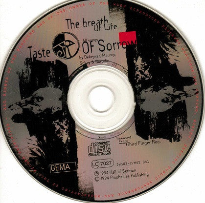The Breath Of Life : Taste Of Sorrow (CD, Album)