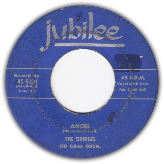 The Orioles : Don't Go To Strangers / Angel (7", Single)