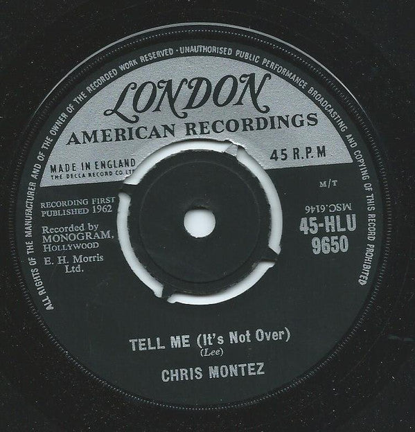 Chris Montez : Some Kinda Fun (7", Single, RP)