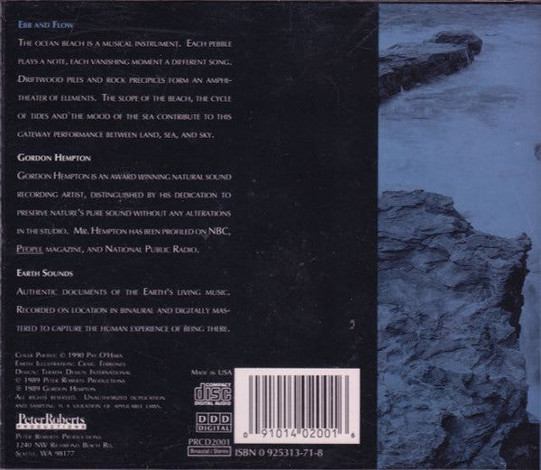 Gordon Hempton : Ebb And Flow (CD, Album)