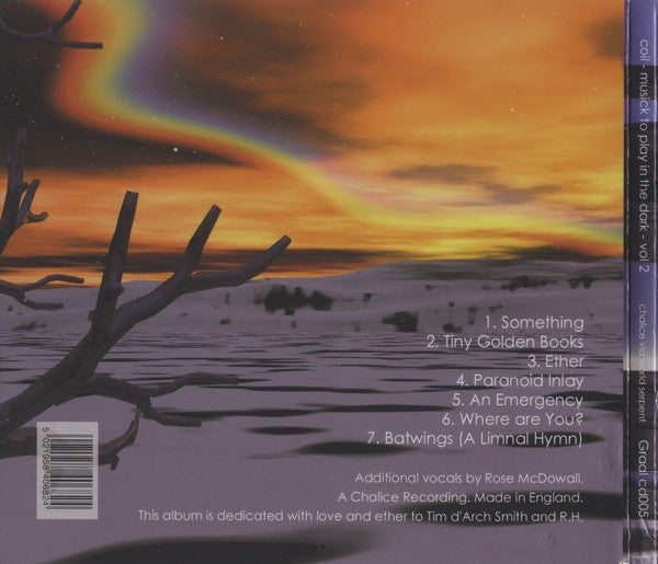 Coil : Musick To Play In The Dark² (CD, Album, Dig)