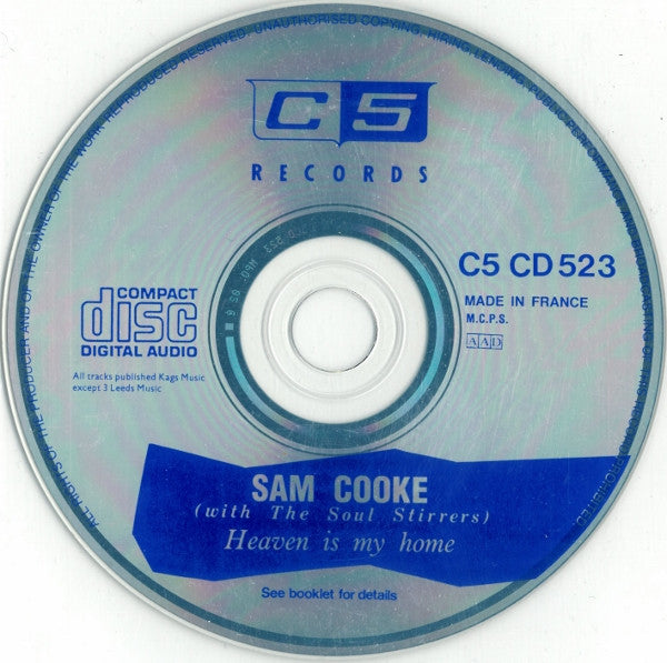 Sam Cooke And The Soul Stirrers : Heaven Is My Home (CD, Album, Comp, RE)
