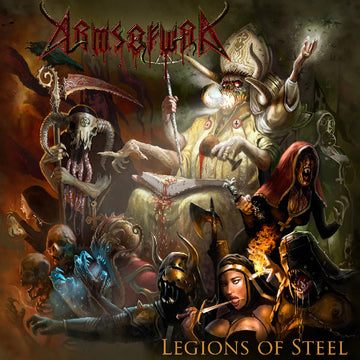 Arms Of War : Legions Of Steel  (LP, Album, Ltd,  Ma)