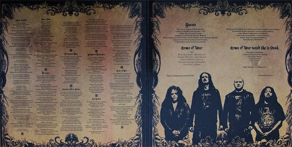 Arms Of War : Legions Of Steel  (LP, Album, Ltd,  Ma)