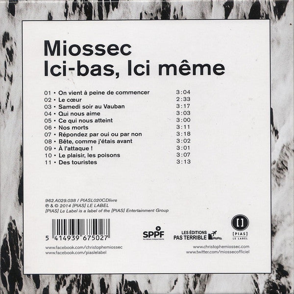 Miossec : Ici-Bas, Ici Même (CD, Album, Boo)