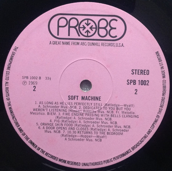 Soft Machine : Volume Two (LP, Album, RE, Pin)