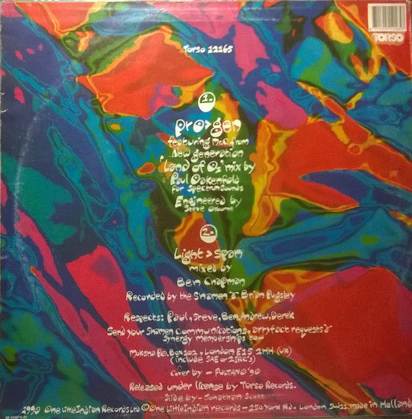 The Shamen : Pro>gen (12")