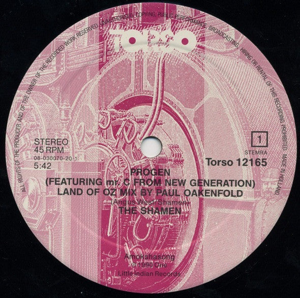 The Shamen : Pro>gen (12")