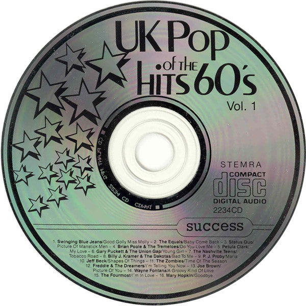 Various : UK Pop Hits Of The 60's - Vol. 1 (2xCD, Comp)