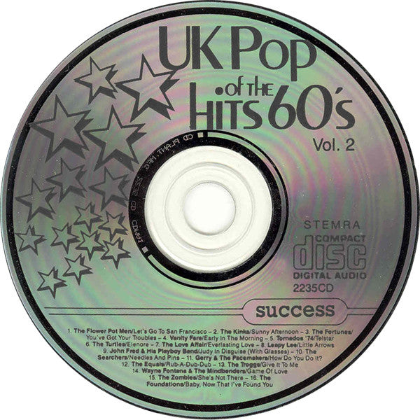 Various : UK Pop Hits Of The 60's - Vol. 1 (2xCD, Comp)