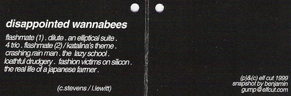 Disappointed Wannabees : Disappointed Wannabees (CD, Mini)
