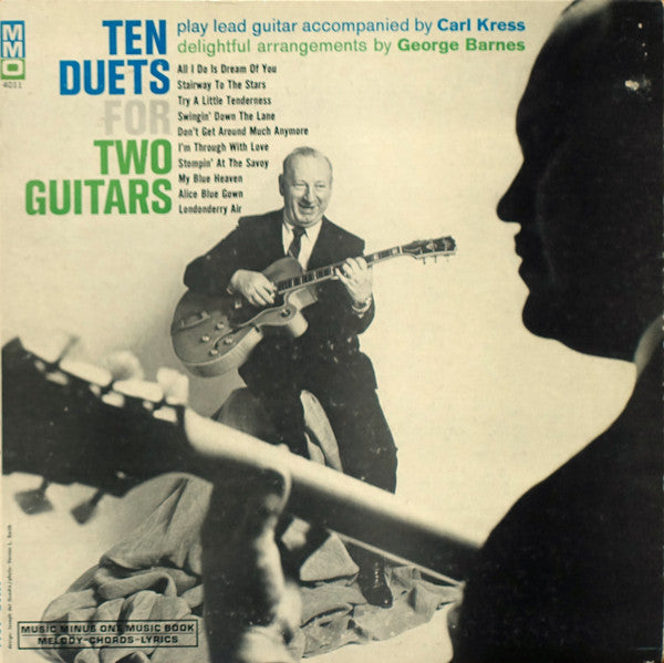 George Barnes And Carl Kress : Ten Duets For Two Guitars (LP)