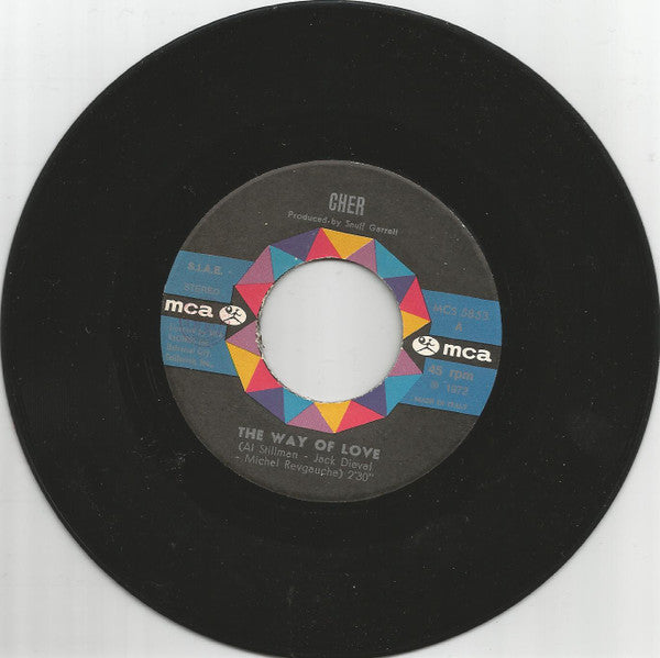Cher : The Way Of Love / Don't Put It On Me (7", Single)