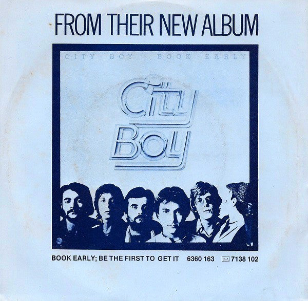 City Boy : What A Night (7", Single)