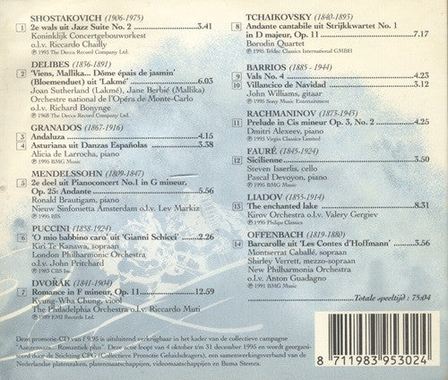 Various : Aangenaam Romantiek Plus (CD, Comp, Promo)