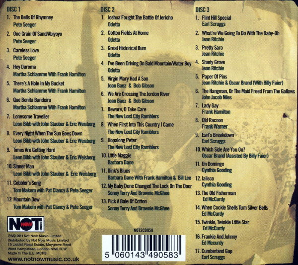 Various : The Newport Folk Festival 1959 (3xCD, Comp, RE)