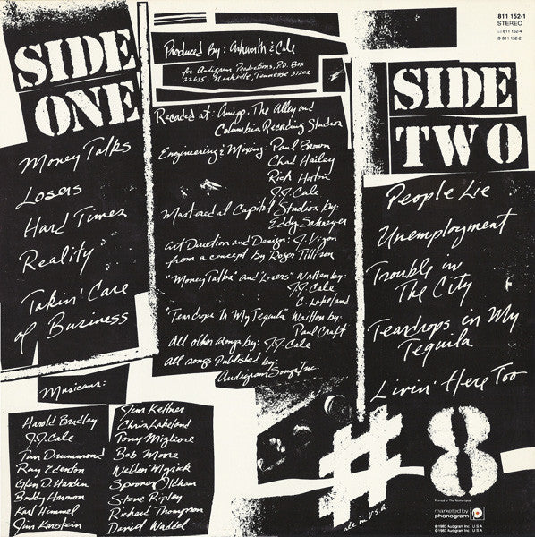 J.J. Cale : #8 (LP, Album)