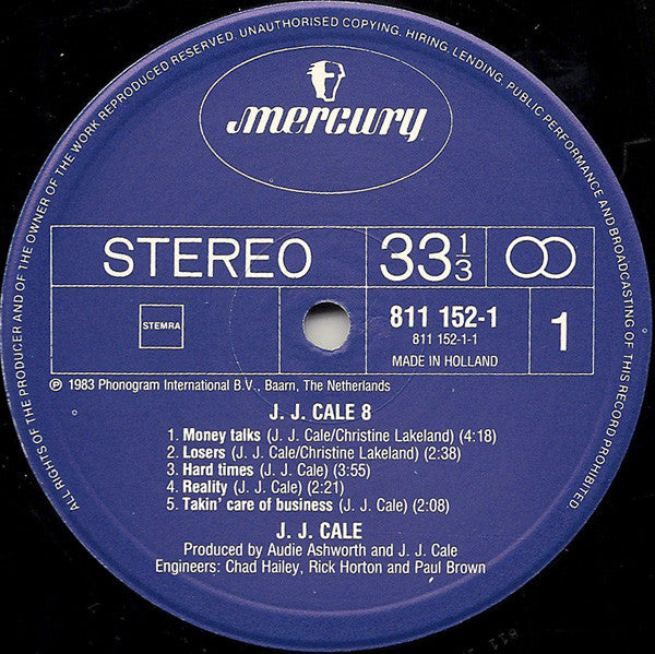 J.J. Cale : #8 (LP, Album)
