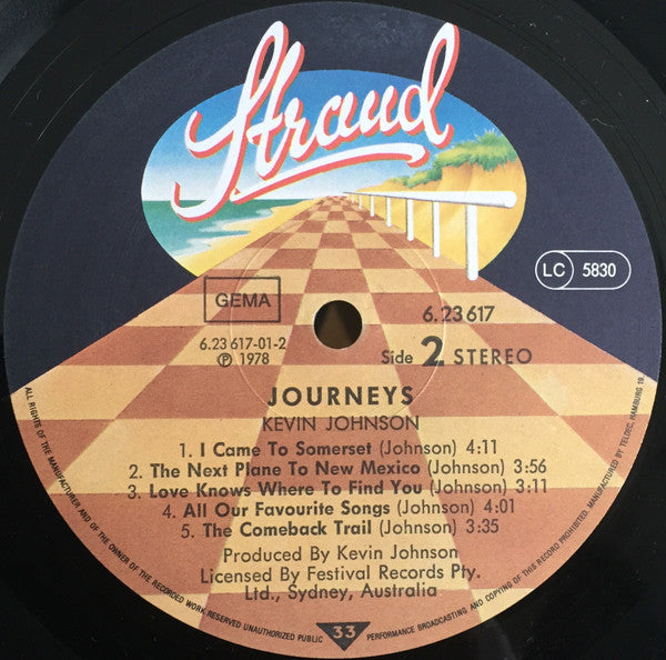 Kevin Johnson (5) : Journeys (LP, Album)