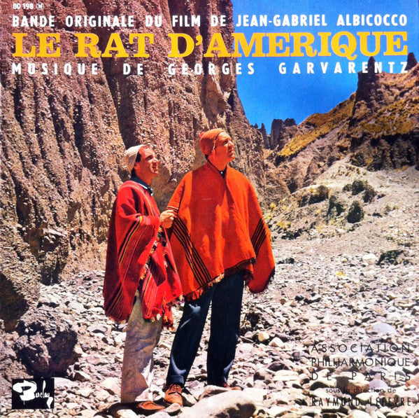 Georges Garvarentz : Le Rat D'Amérique (LP, Album, Mono, gat)