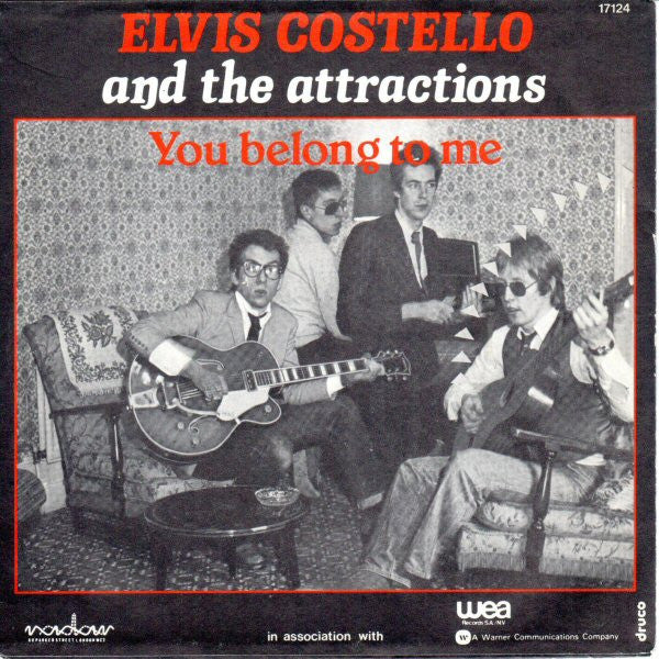 Elvis Costello & The Attractions : I Don't Want To Go To Chelsea (7", Single)