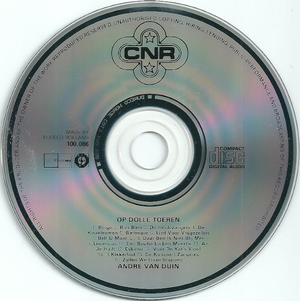 André van Duin : Op Dolle Toeren (CD, Album)