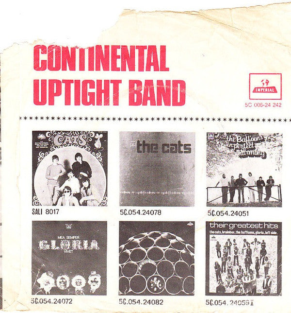 The Continental Uptight Band : Beautiful Friendship (7", Single)