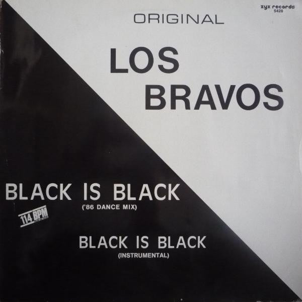 Los Bravos : Black Is Black ('86 Dance Mix) (12", Maxi)