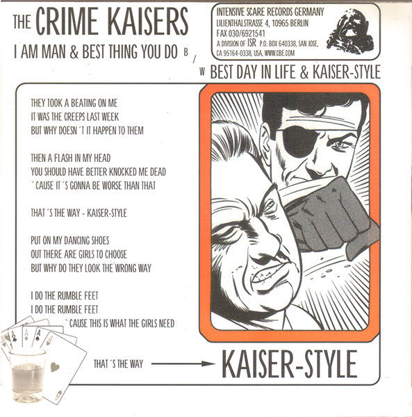 The Crime Kaisers : Kaiser-Style (7")