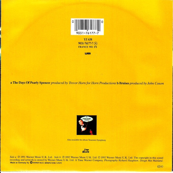 Marc Almond : The Days Of Pearly Spencer (7", Single)