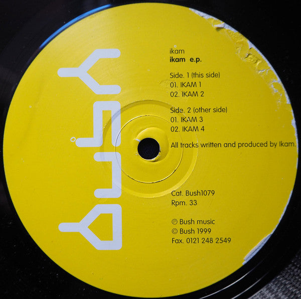 Ikam : Ikam EP (12", EP)