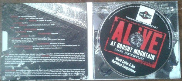Mark Collie & His Reckless Companions : Alive At Brushy Mountain State Penitentiary (CD, Album)