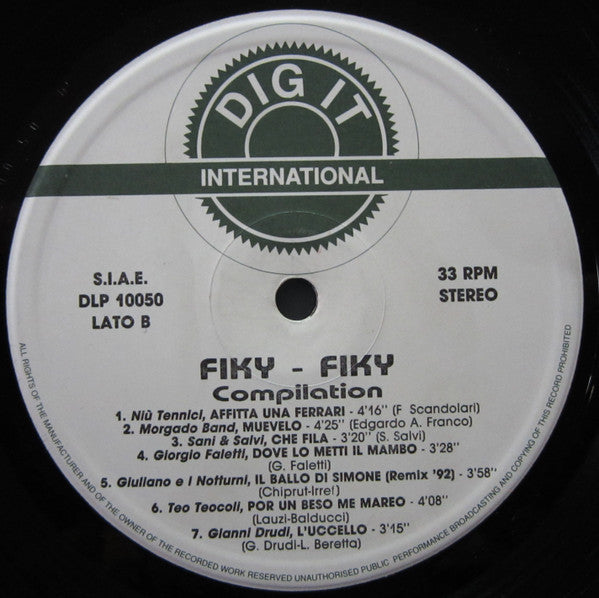 Various : Fiky-Fiky Compilation (LP, Comp)